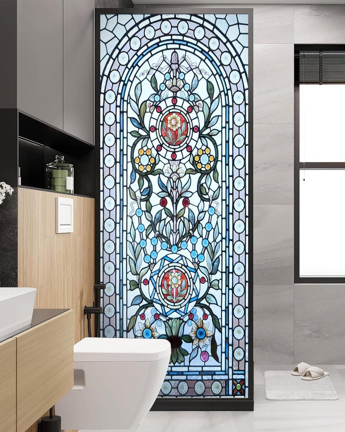 Door Mural Outdoor Vinyl Sticker Window Stickers Glass Cartoon Sticker For Room Design Decoration Festival Celebration Christmas