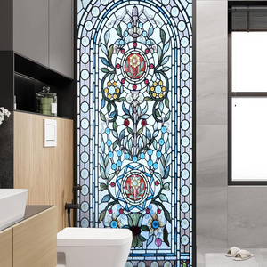 Door Mural Outdoor Vinyl Sticker Window Stickers Glass Cartoon Sticker For Room Design Decoration Festival Celebration Christmas