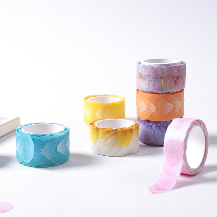 Wholesale Washi Tape Die Cut Custom Textured Waterproof Colorful Stickers Made in China - Perfect for Scrapbooking and Crafts