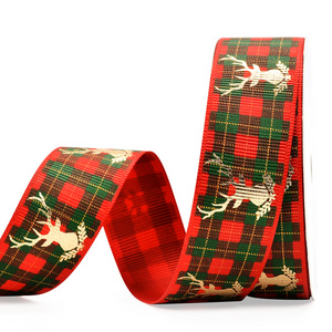 Yama Factory Cheap Double Face Satin Grosgrain Ribbon For Christmas