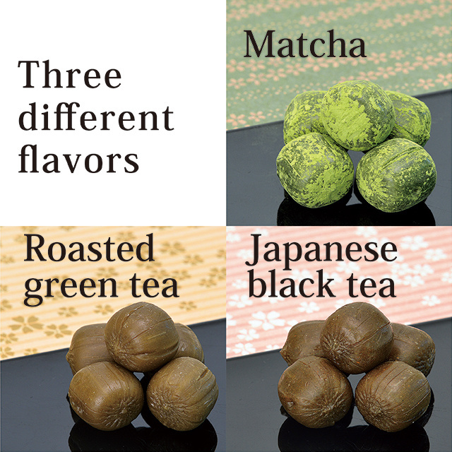 Mellow Aroma Japanese Black Tea Hojicha Matcha Wholesale Japanese Sweets Candy