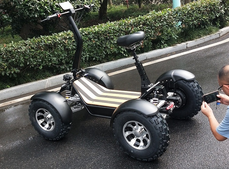 Adults 4000w 60v 4x4 72v four wheeler electric atv