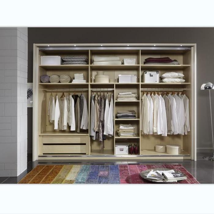 Rta Wardrobe Closet  U-Shaped Open Sliding Door Cheap Wardrobe Designs 4 Sliding Door Wardrobes For Cloth