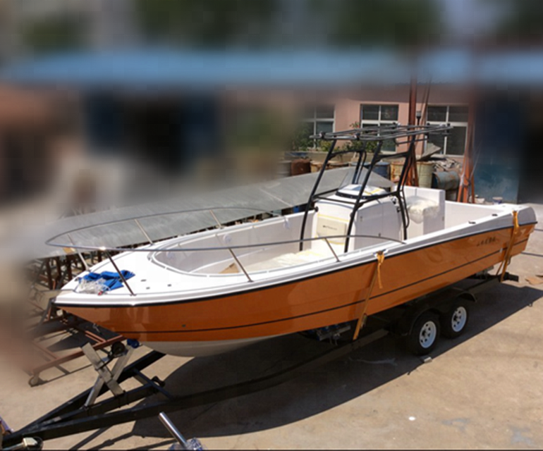 superseptember 27ft fiberglass center console fishing boat with big discount