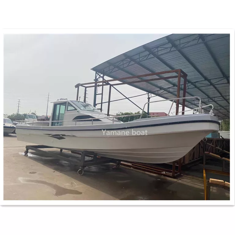 YAMANE  Hot Selling 32ft Walk Round Easy Cabin Fiberglass Fishing Boat Fiberglass Panga Boat