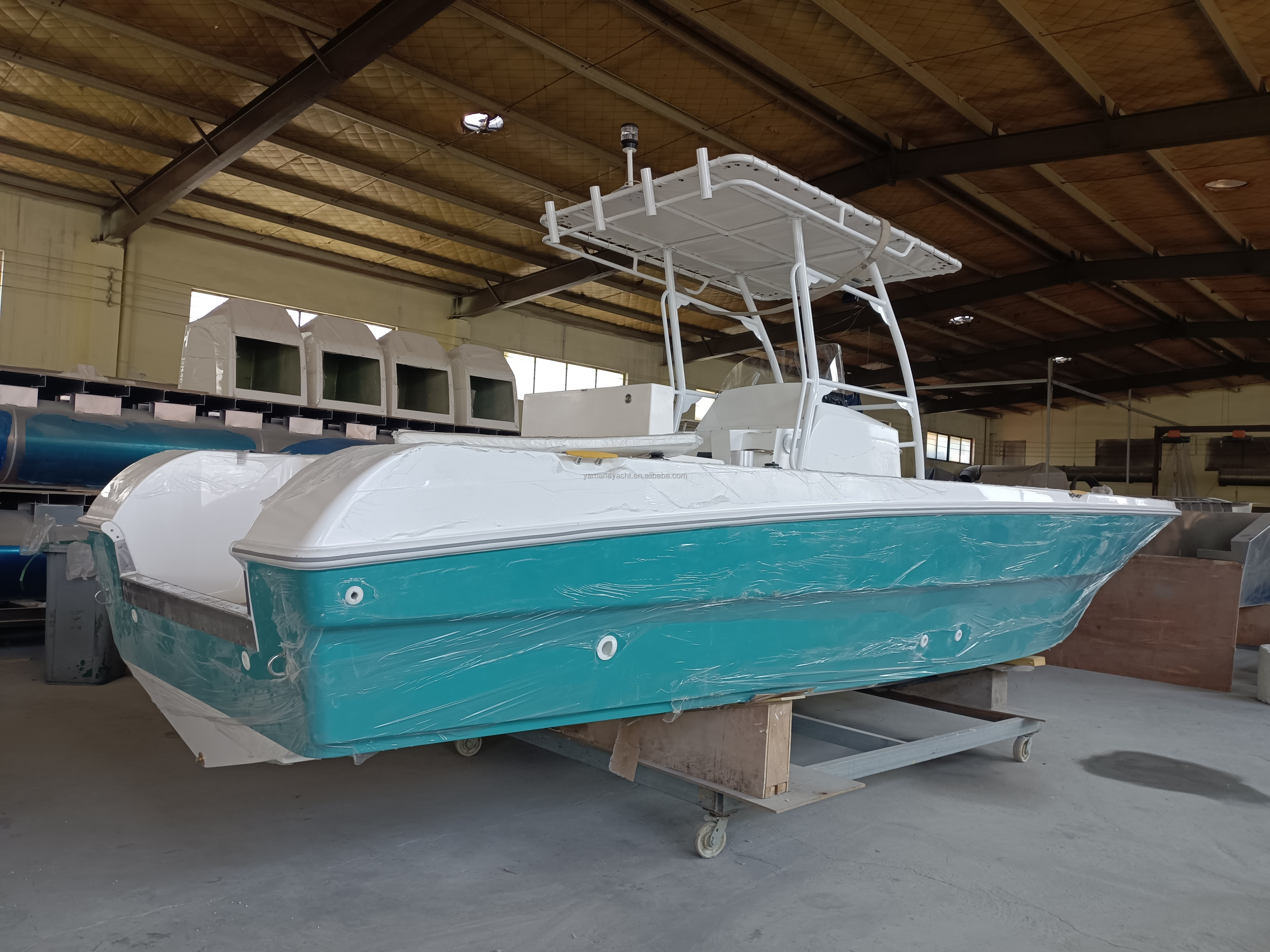 28ft Fiberglass High Speed Fishing Tuna Boat Vessels Sports Boat Marine Ships For Sale