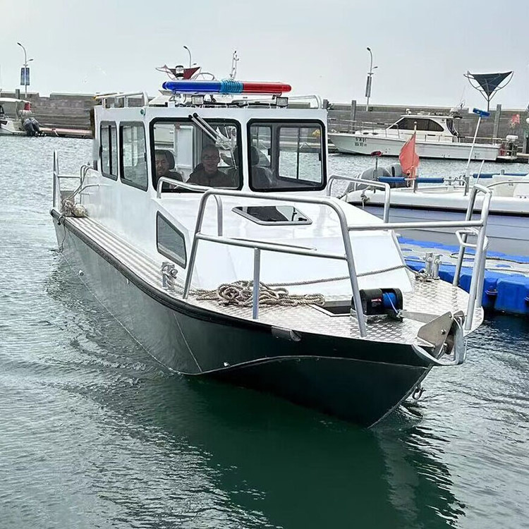 Oem Chinese Manufacture 32Ft Aluminum Patrol Boat Pilot Boat Rescue Boat With Motor For Sale