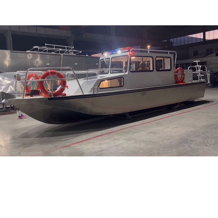 4.9m Port High Speed Pilot Patrol Boat White Knot Color Material Aluminum boat for Sale