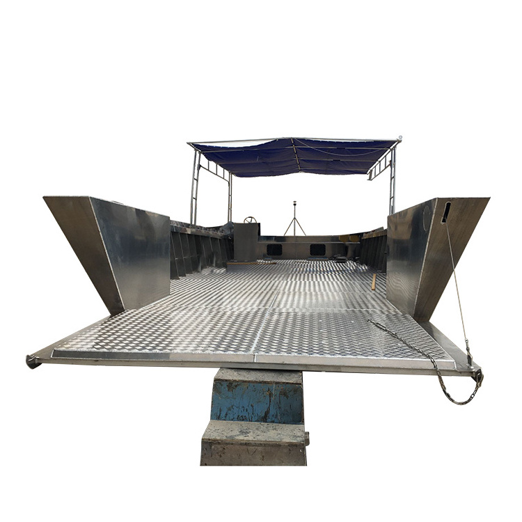 11m passenger aluminum alloy landing craft for vehicles transportation for sale