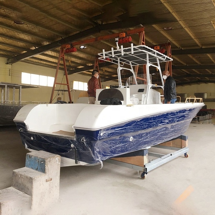 Good Performance 9.50m Fiberglass Yacht Center Console Hard Top Fishing Boats Yacht  For Sale