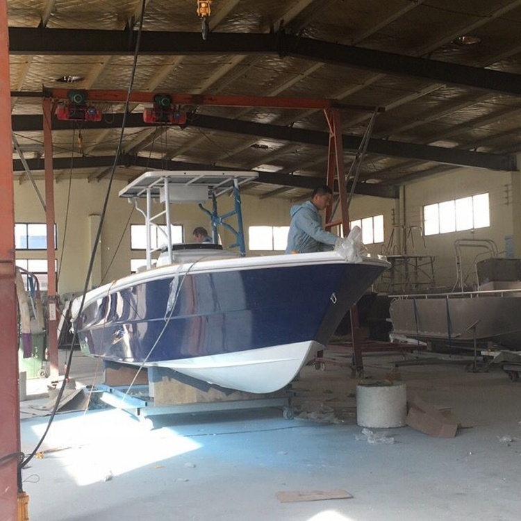 Good Performance 9.50m Fiberglass Yacht Center Console Hard Top Fishing Boats Yacht  For Sale