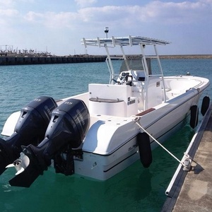 8.5M 28ft  Fiberglass Center Console Fishing Yacht Speed Sports Tuna Boat For Sale