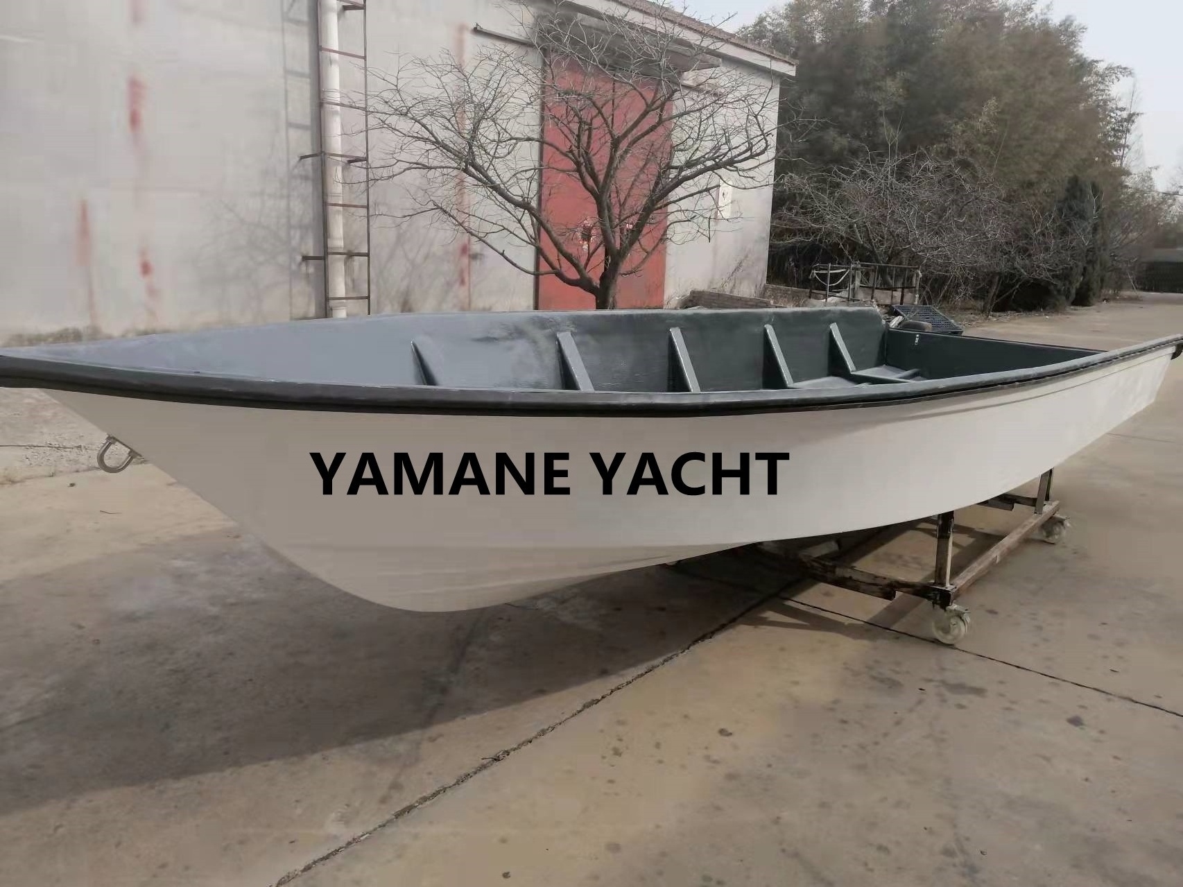 6.9m 23ft Cheap Fiberglass River Panga Boat Rescue Boat For Sale