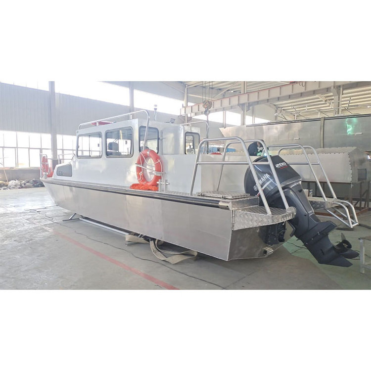 Oem Chinese Manufacture Aluminum Patrol Boat Pilot Boat Rescue Boat With Motor For Sale