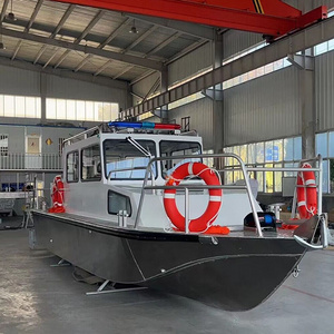 Oem Chinese Manufacture Aluminum Patrol Boat Pilot Boat Rescue Boat With Motor For Sale