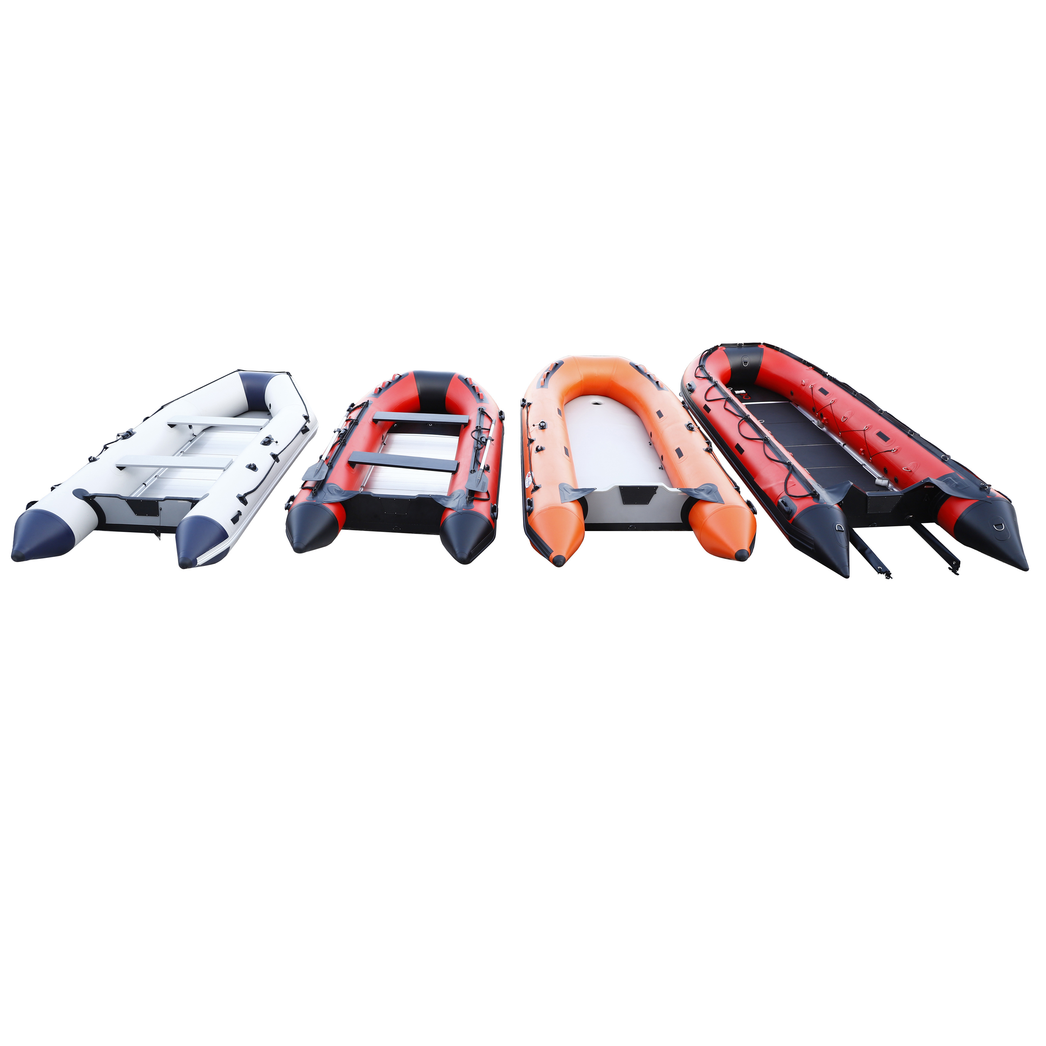 Heavy duty inflatable boat pontoon rubber boat PVC most popular boat made in china