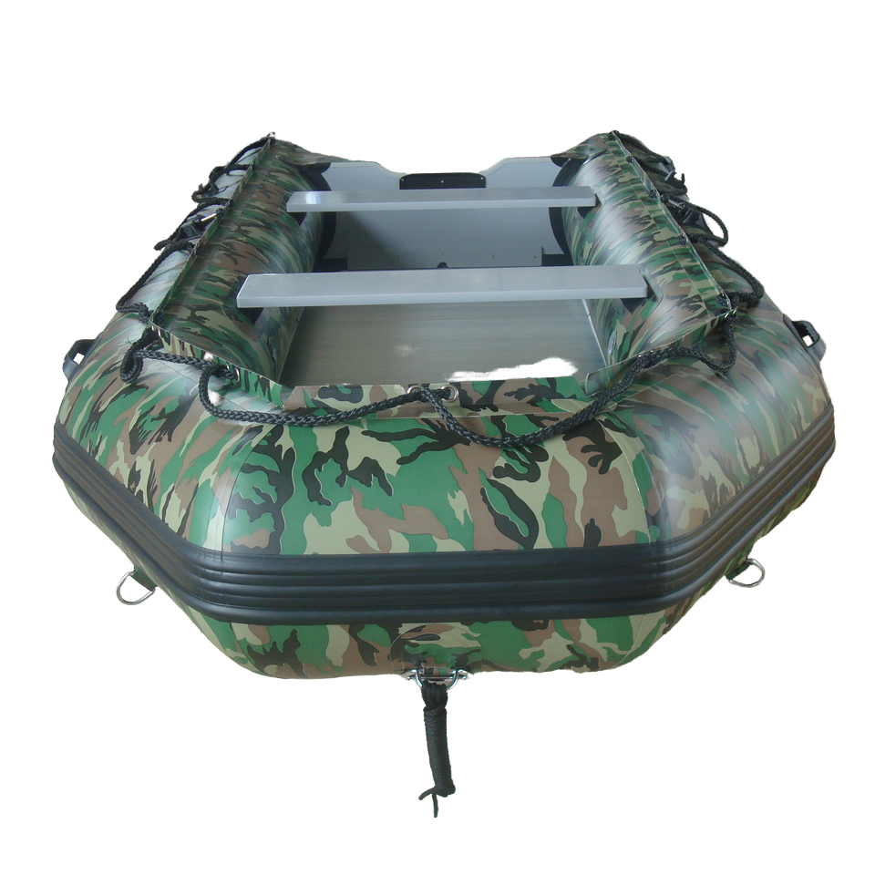 CE PVC 3.2m 320 green inflatable tender house boat pontoon folding carp camouflage boat