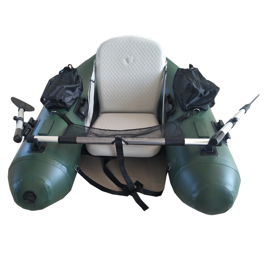 CE light weight small boat PVC material inflatable fishing float tube belly boat for one person