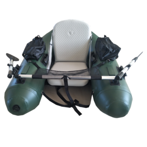 CE light weight small boat PVC material inflatable fishing float tube belly boat for one person