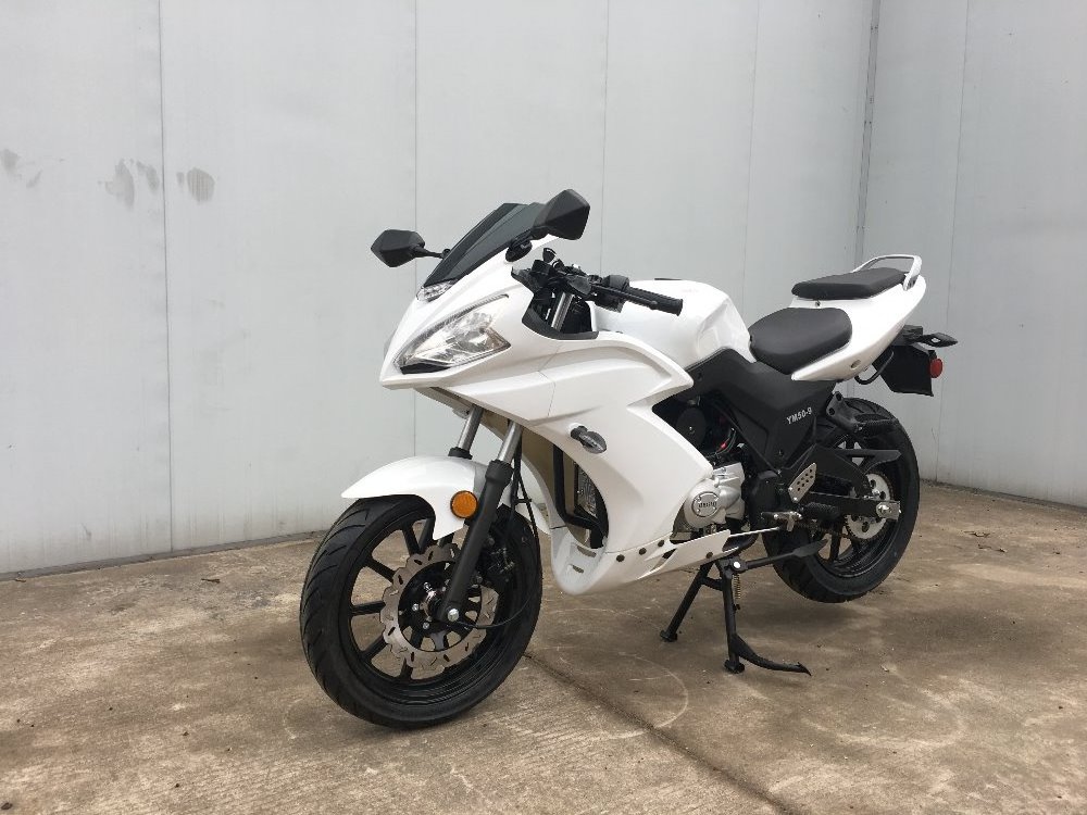 GOOD SELLING WHITE COLOUR 50CC SPORT MOTORCYCLE