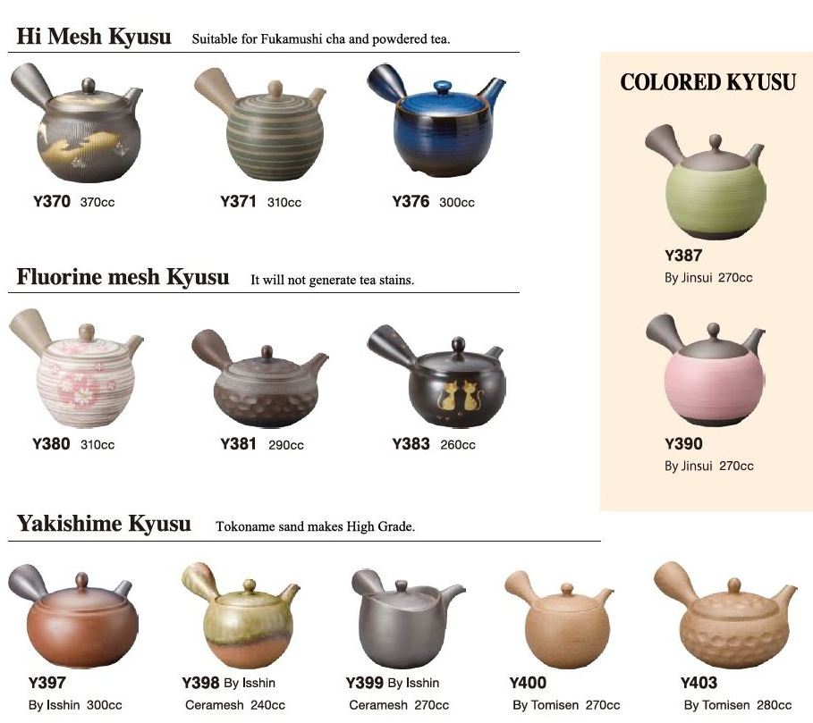 Kyusu Hot selling japan teapot cozy and cup set in discount