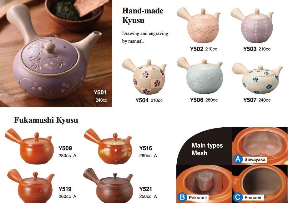 Kyusu Hot selling japan teapot cozy and cup set in discount