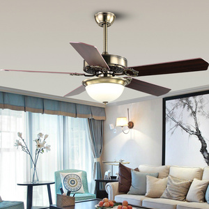 Breezelux modern Energy Saving 52 inch Ceiling Fan With LED Light Fixtures Ceiling Fan chandelier