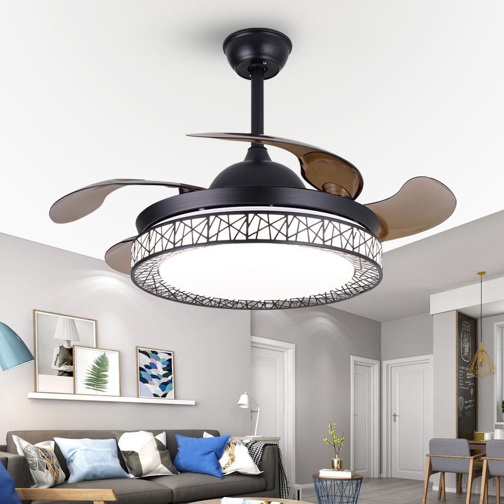 Ceiling Fan With Lights Remote Control Ceiling Fan With Light And Bluetooth Speaker Led