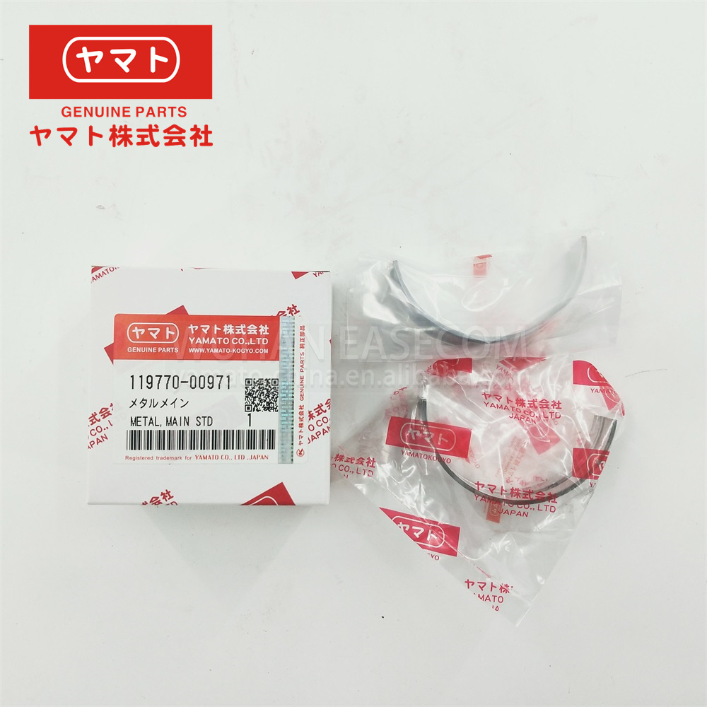 Japan OEM Parts Yanmar 6LPA-STP2 Marine Bearings 119770-00971 For Yanmar Marine 6LPA Main Bearings For Yanmar Marine Bearings