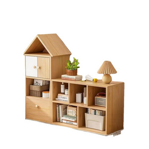 Children Classroom Floor Storage Bookcase 0679