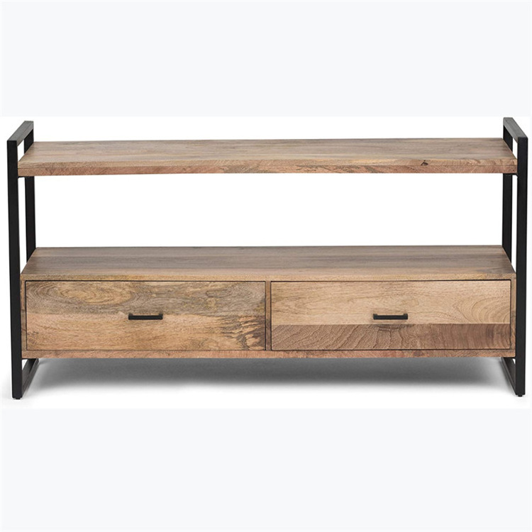 American industrial style shelf with drawer locker