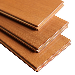 High-End Matte Wear-Resistant Teak Solid Wood Flooring 0760