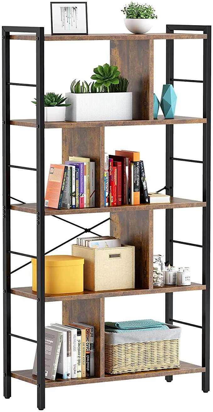 Metal Frame Standing Book Shelf