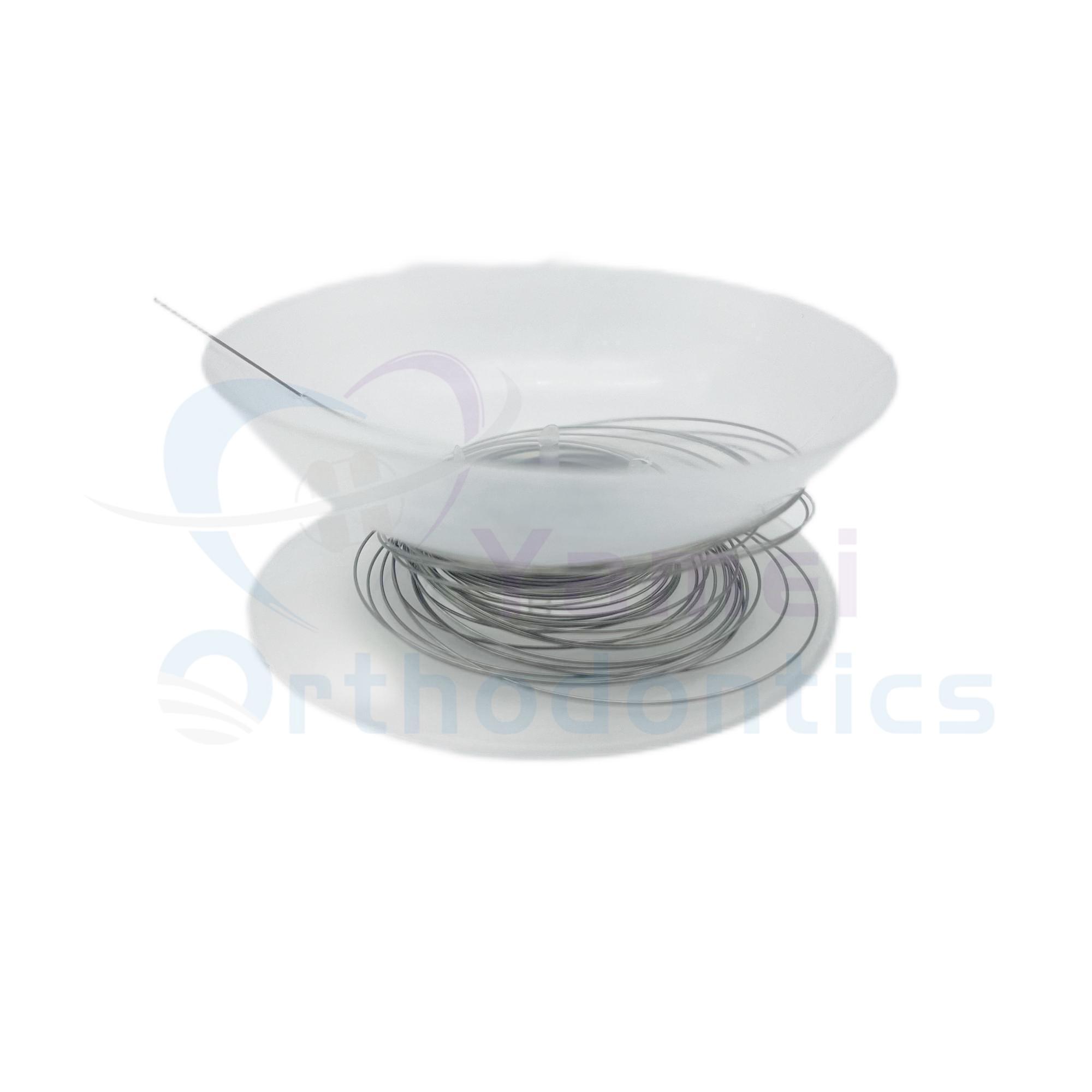 Yamei Orthodontic Archwire Dental Orthodontic NITI Wires Dental 5 Meters NITI Archwire Straight Wires for Ortho Braces