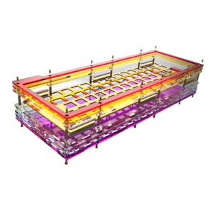 two-sided dry erase board laser cutting acrylic boards for led strip Custom processing