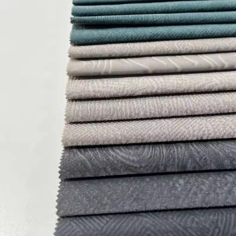 Italy Textile Fabric 100% Polyester Raw Material For Sofa Upholstery Curtain Pillow Burnout Velvet