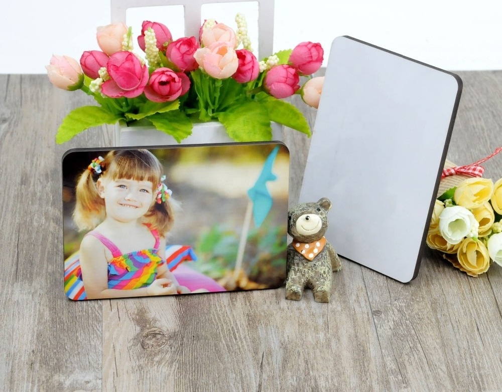 Home decoration sublimation mdf wooden photo frame unframed photo panel