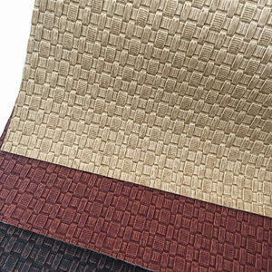 Embossed pvc artificial leather for decoration