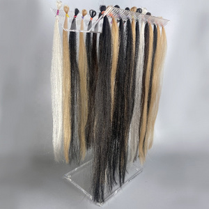 Acrylic Wig Hair Extension Holder Stand Double Sided Organizer Display Holder Barber Braiding Weaving Extension Rack