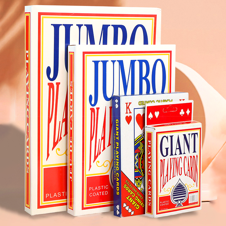 cheap custom printing full color game jumbo mini casino cheating poker playing cards with box