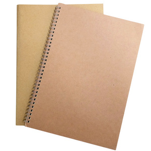 custom kids school stationary supplies a4 300 pages kraft paper notebook sketchbook for drawing