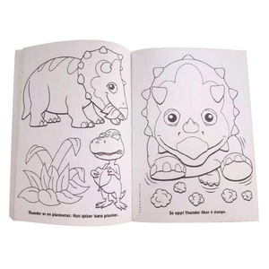 children dinosaur animals stickers drawing colouring  books for kids