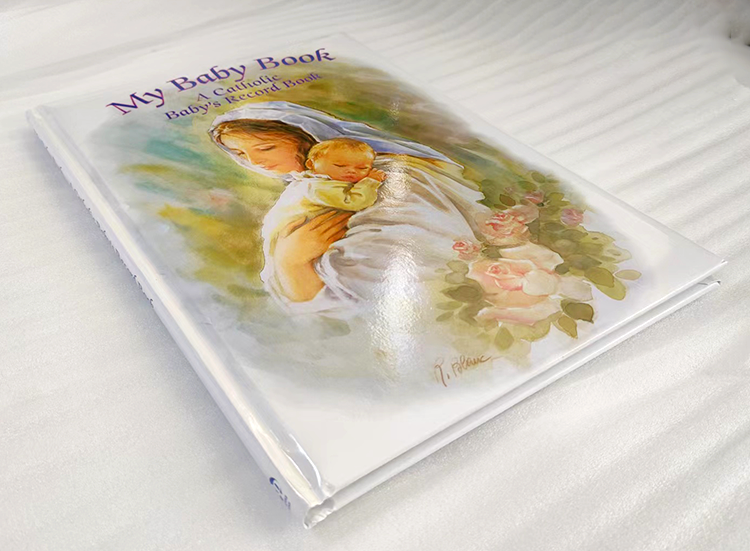 customized baby first memory record children libro hardcover book printing