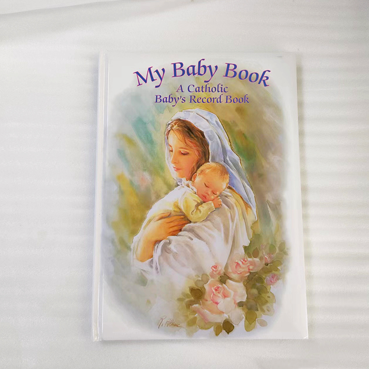 customized baby first memory record children libro hardcover book printing