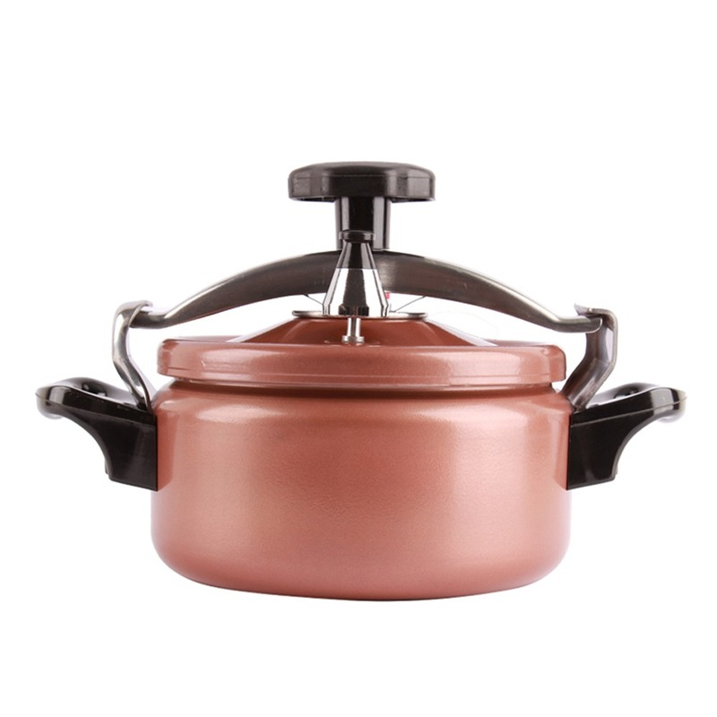 Aluminum Pressure Cooker 2/3L Explosion-Proof Pot Kitchen Soup Pot High Elevation Cookware Outdoor Camping Smart Cooker