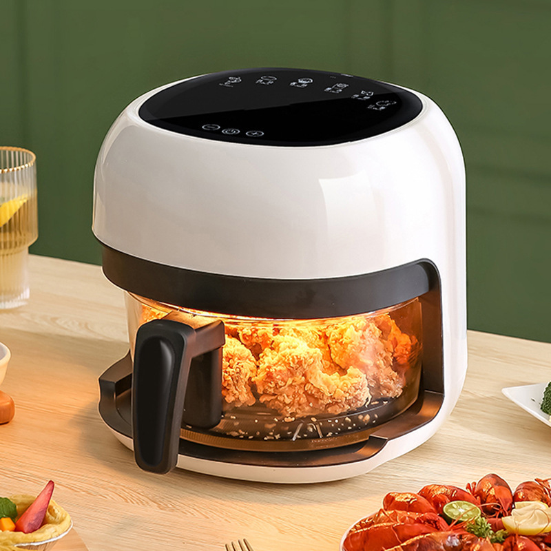 Home-appliance 5L Visual Air Fryer Household Multifunctional Electric Oven Oil Smoke Free Large Capacity Fryer air fryer oven