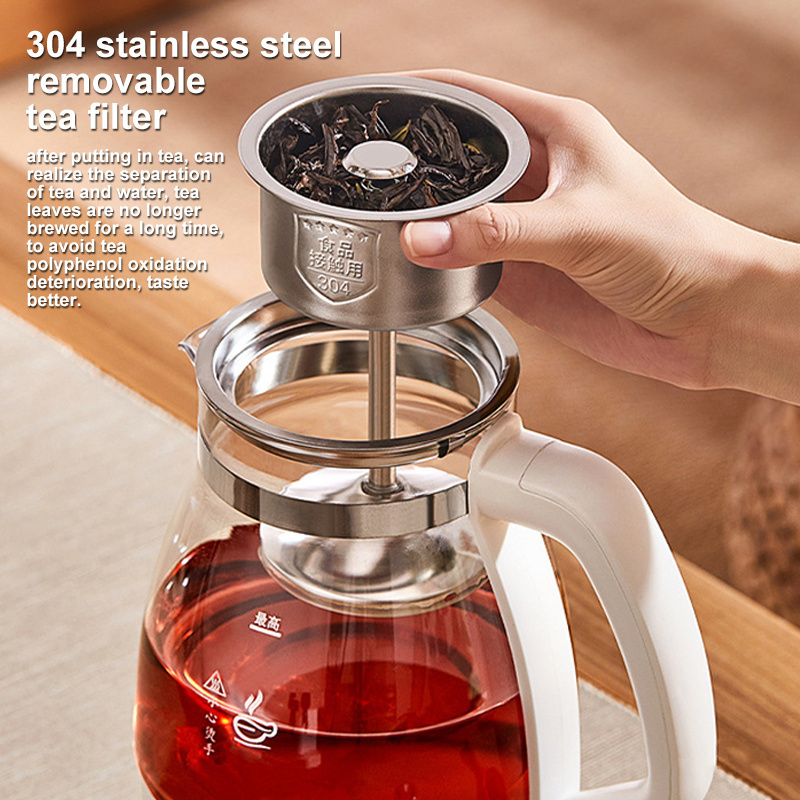 Electric Kettle QC-ZC1017 Tea Boiler 1L Automatic Keep Warm Water Kettle For Cooking Black Tea Oolong Home Appliances