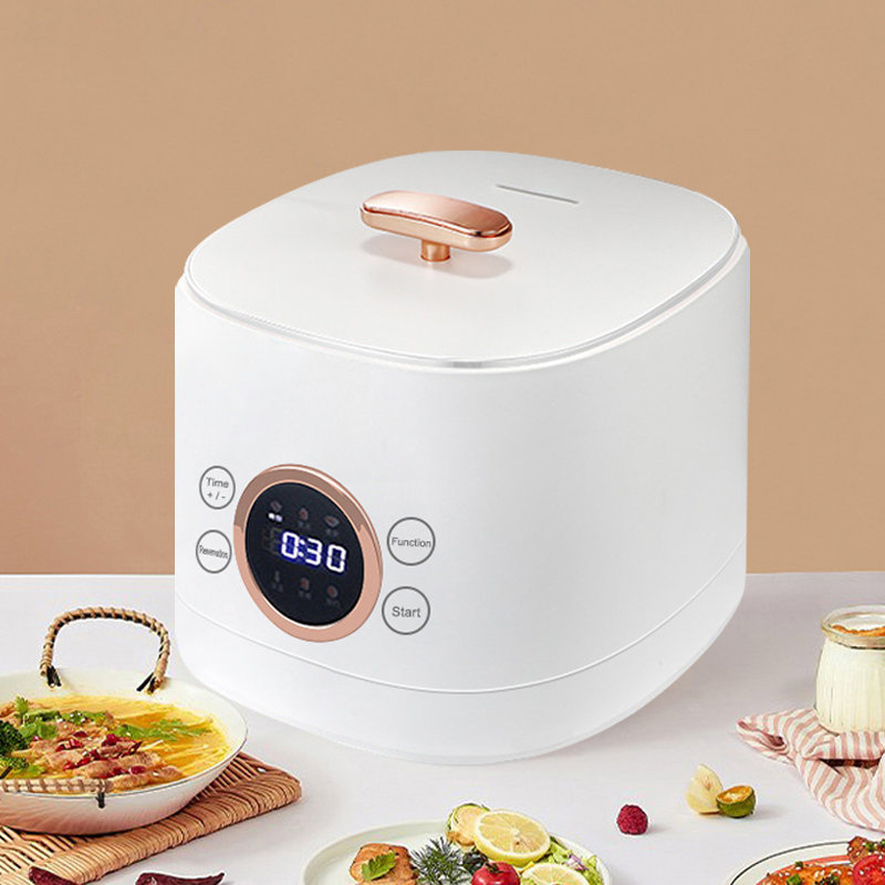 Smart Rice Cooker 2L Household Multi-Functional Integrated Fast Cooking Soup Rice Cookers Kitchen Household Appliances EU Plug