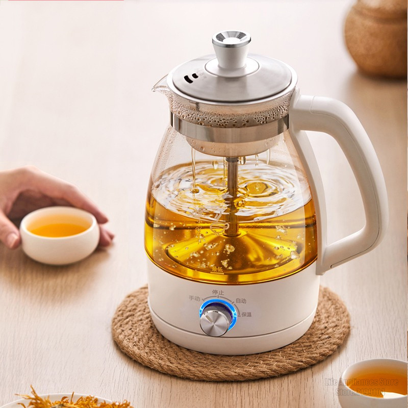 Electric Kettle QC-ZC1017 Tea Boiler 1L Automatic Keep Warm Water Kettle For Cooking Black Tea Oolong Home Appliances