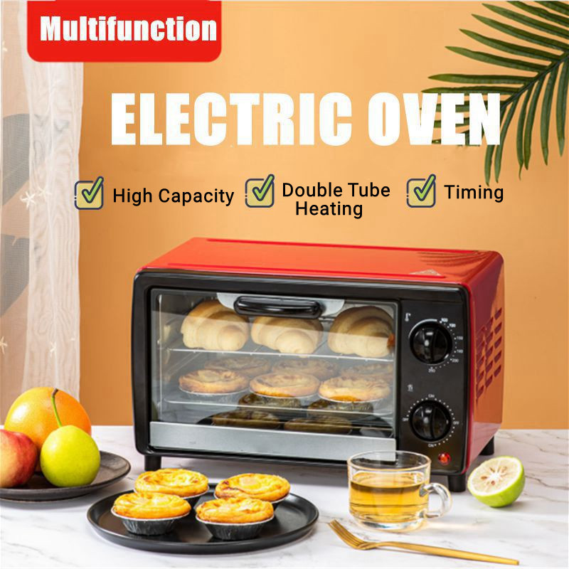 12L Mini Electric Oven for Home 110/220V Small Oven Double Layer Multifunctional Use For Kitchen Appliances